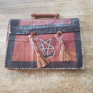 Vintage Handmade Hawaiin purse